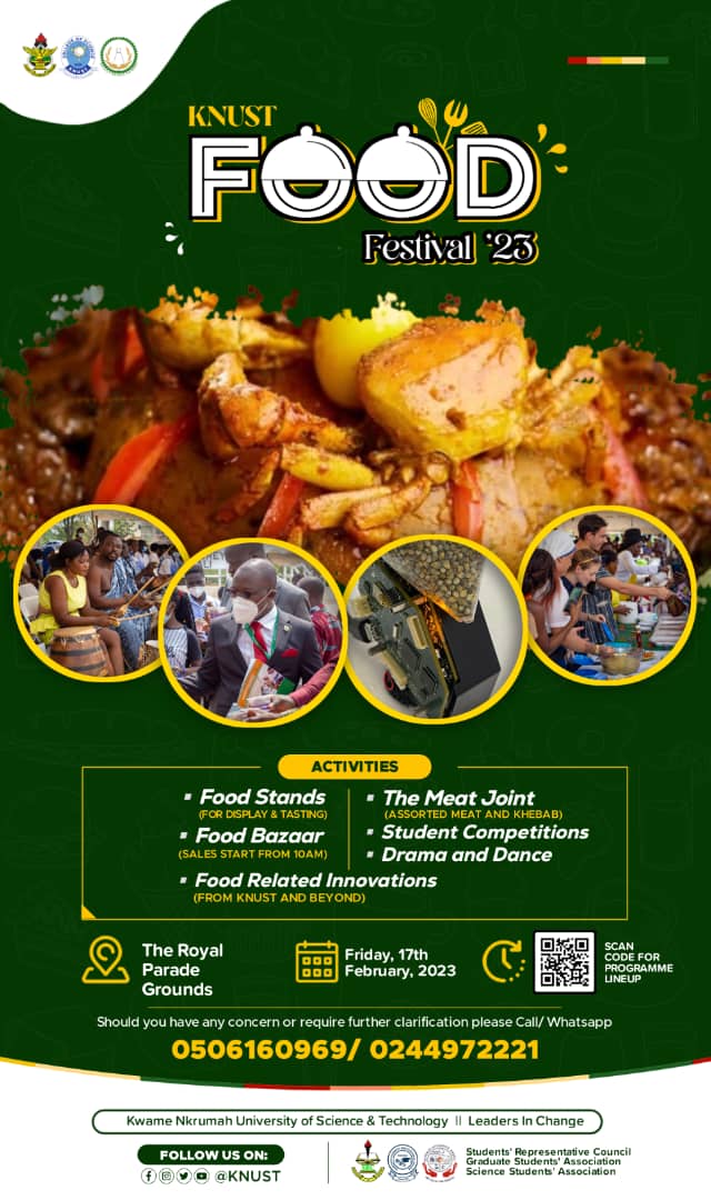 KNUST Food Festival 2023 | College of Science, KNUST